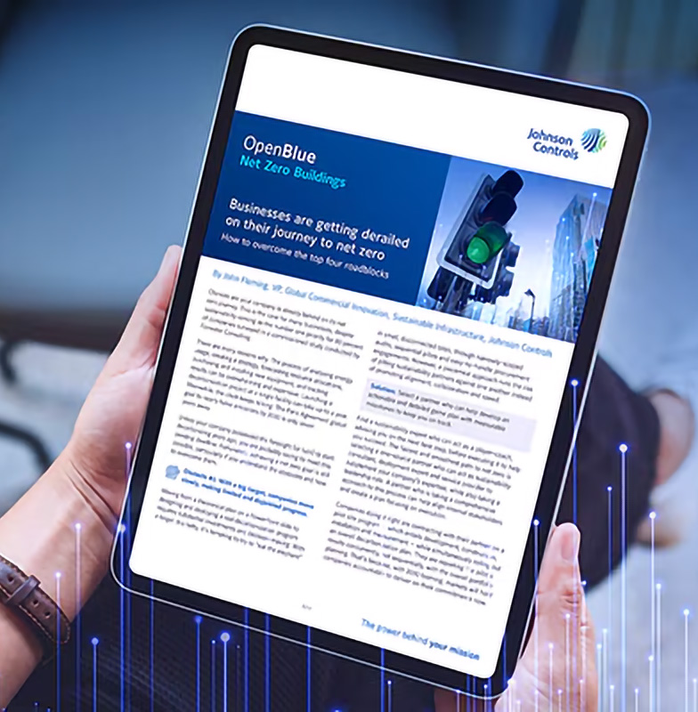 Close-up of a person holding a tablet in his hands and reading a forrester article