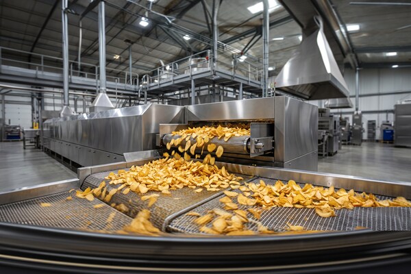 Industrial fryers are designed to operate at sustained high temperatures with large volumes of hot cooking oil.